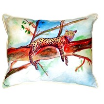 Betsy Drake Leopard Extra Large 20 X 24 Indoor Outdoor Pillow - £55.38 GBP