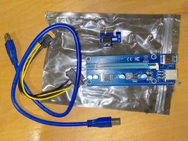 Generic PCE164P-N03 Ver 006C PCI-E 1X TO16 Powered Riser New - £7.99 GBP