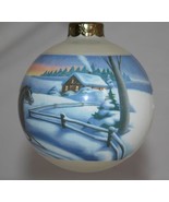 Vintage Hallmark 2003 &quot;Jingle Bells&quot; Glass Ball Ornament in Box - $12.00