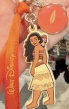 Disney Parks Princess Moana Keychain Ribbon Bag Tag - $22.99