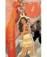 Disney Parks Princess Moana Keychain Ribbon Bag Tag - $22.99