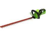 Greenworks 40V 24&quot; Cordless Hedge Trimmer, Tool Only - $100.99