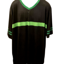 7 Eleven Employee Uniform T-Shirt Dark Gray Green V Neck Sleeve Logo Siz... - £11.29 GBP
