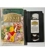 The Many Adventures of Winnie the Pooh VHS 1996 Clamshell Case Tested - £3.10 GBP