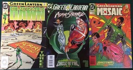 GREEN LANTERN lot (3) issues Mosaic #1 Adam Strange (1989-1992) DC Comics FINE - £7.90 GBP