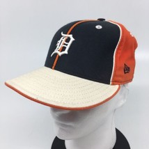 New Era 59Fifty MLB Detroit Tigers Patchwork Fitted Hat 6 7/8  Ivory/Creme Bill - $20.88