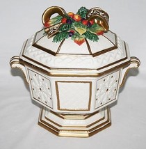 Fitz &amp; Floyd Classics Snowy Woods Tureen and Lid  #1905 - £38.46 GBP