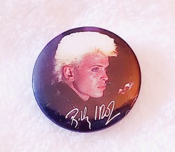 Billy Idol Retro Pinback 1.25&quot; Button/Pin Rebel Yell/White Wedding  - $29.89 MXN