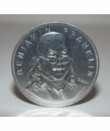 SHELL&#39;S Famous Facts &amp; Faces GAME &quot;Coin&quot; BENJAMIN FRANKLIN - $20.51 CAD