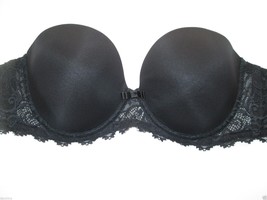 Simone Perele 12M300 Celeste Strapless Plunge UW Bra Black 34F MSRP $89 - £20.62 GBP