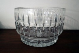 Huge 10&quot; x 9&quot; Lead Crystal Glass Fruit / Punch Bowl  - $80.75