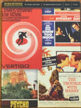 DVD Alfred Hitchcock Masterpiece - Vertigo, Man who Knew Too Much, Troub... - £7.75 GBP