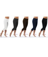M.Rena High Quality Seamless Extra Soft Cropped Basic Rayon Leggings. On... - £22.49 GBP