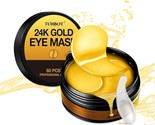 24k Gold Eye Patches - 60 Pack Super Collagen Under Eye Mask - Anti-Aging - $16.82