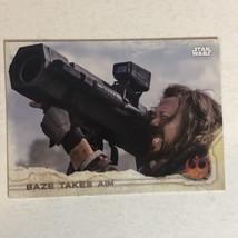 Rogue One Trading Card Star Wars #76 Baze Takes Aim - £1.53 GBP