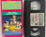 Disneys Sing Along Songs Very Merry Christmas Songs (VHS, 1989, Slipsleeve) - £8.62 GBP
