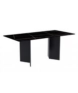 LeisureMod Oryn Dining Table Rectangular Kitchen Table with a Sintered S... - $24,970.22 MXN