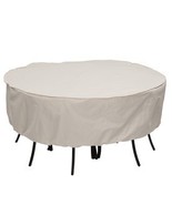 Garden Treasures Tan Polyester Dining Set Cover - $63.67 CAD