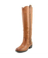 New Mia Coaster Women Round Toe Synthetic Knee High Fashion Boot Size 7 ... - $526.47 MXN