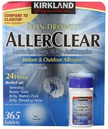 Kirkland Signature Non Drowsy Allerclear Loratadine Tablets, Antihistami... - $19.59