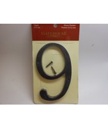 Gatehouse House Number &quot;9&quot; Black (5 inches) - €6,29 EUR