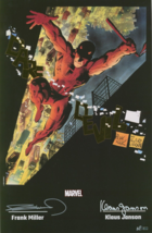 Frank Miller &amp; Klaus Janson SIGNED Daredevil Marvel Artist Proof AP Art Print - £85.65 GBP