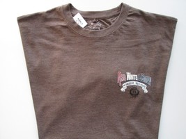 Newport Blue The American Brew House Crewneck SL Men Tee Heather Brown L... - $9.89