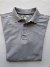 Nordstrom Handsome Short Sleeve Men’s Polo T-Shirt Heather Gray S - $24.73