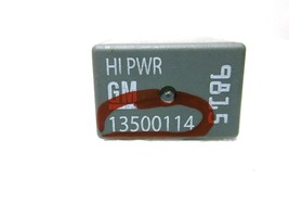 GM/  HIGH POWER/ MULTIPURPOSE 4 PRONG RELAY/  PART NUMBER  13500114..OEM - £3.94 GBP