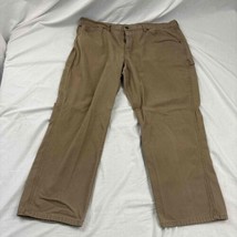 C.E. Schmidt Workwear Mens Casual Pants Khaki Straight Fit 44X30 - £15.59 GBP