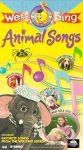 Wee Sing Animal Songs [VHS] [VHS Tape] - $43.56