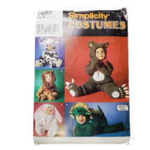 Simplicity 0682 Costumes Sewing Pattern Kids Sz 1/2-4 Uncut 5 Toddler Co... - $19.79