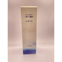 Wave By Davidoff Cool Water 3.4oz Eau De Toilette For Women ~ New &amp; Sealed Box - $45.00