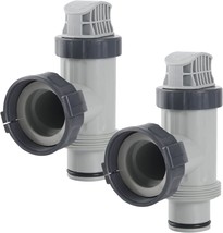 2 Pack 25010 Pool Plunger Valves Compatible with Intex Filter Pump 28635EG 28633 - £26.23 GBP