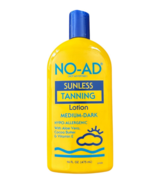vintage NO-AD Sunless Tanning Lotion Medium Dark Movie TV Prop expired READ - $889.70 MXN