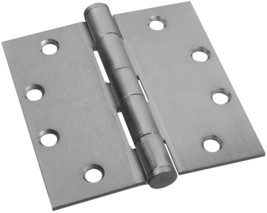 Stanley Hardware S050-056 F179 Full Mortise Standard Weight Hinge in Satin Chrom - $15.31