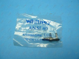 Whitney 40CONN LK SC Master Connecting Link Chain Spring Clip ANSI 40 SC New - £1.32 GBP
