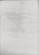New premier collection elegant 2 panels curtain/set &quot;Carla&quot; - white - £11.75 GBP