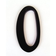 Gatehouse House Number &quot;0&quot; Black (5 inches) - $9.19