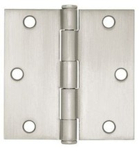 Brainerd 3 1/2&quot; Satin Nickel Door Hinge 33000 - $9.88