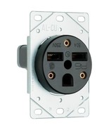 Legrand Pass &amp; Seymour 3801CC6 30 Amp 250V 2 Pole 3 Wire Power Outlet Fl... - $19.70 CAD