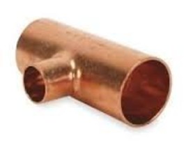 NIBCO C611 1&quot; x 1&quot; x 1/2&quot; Copper C x C x C Tee Fitting - £4.85 GBP