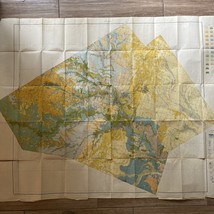 Antique 1916 U.S. Dept. Of Agriculture Soil Map Bell County Texas Sheet - $39.99