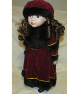 Alexandra Limited Edition Porcelain Doll 2000 16&quot; Tall with Stand Very G... - £11.15 GBP