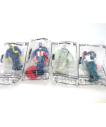 Marvel Taco Bell Action Figures Lot of 4 Cyclops, Captain America, Iceman - £11.57 GBP
