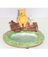 Disney Winnie Pooh Piglet Soap Dish Hand Painted Kids Bathroom - £39.81 GBP
