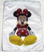 Disney Minnie Mouse Cinch Sack Tote Backpack Theme Parks New - £27.78 GBP