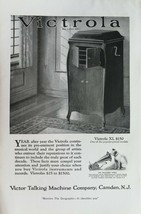 Vintage 1921 Victrola Talking Machine Company Victrola XI Full Page Original Ad - £5.24 GBP