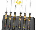 Wera 1578 A/6 ESD Screwdriver set and rack for electronic applications (... - $149.96