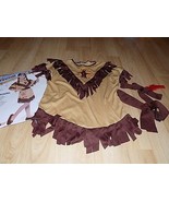 Size Small 4-6 Native American Indian Halloween Costume Dress Headband B... - £19.18 GBP